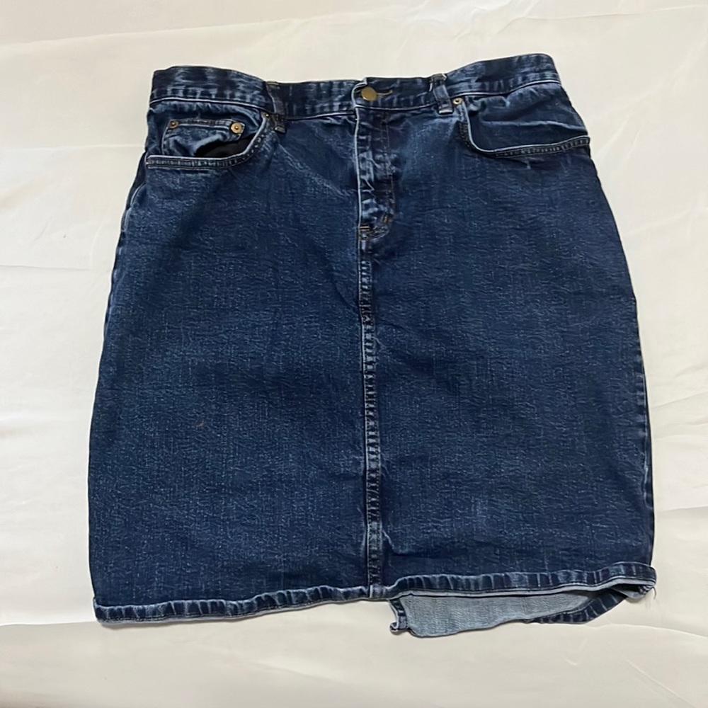 Lauren jeans co  Ralph Lauren Blue jeans skirt